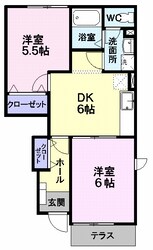 エクセレントヴィラ　Ｃの物件間取画像